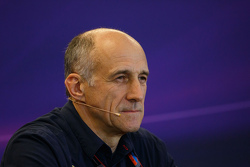 Franz Tost, Scuderia Toro Rosso teambaas in de FIA persconferentie