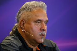 Dr. Vijay Mallya, Sahara Force India F1 Team Owner in the FIA Press Conference