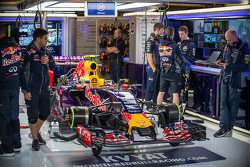 La Red Bull RB11 de Daniil Kvyat, Red Bull Racing