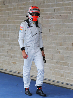 Дженсон Баттон, McLaren в закрытом парке