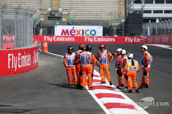 Ambiente en la pista