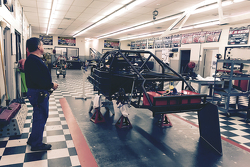 Joe Nemechek tours his shop