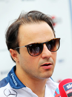 Felipe Massa, Williams with the media
