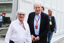 Bernie Ecclestone, with Former Spanish King Juan Carlos