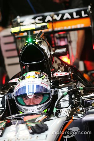 Sergio Pérez, Sahara Force India F1 VJM08