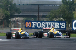 Riccardo Patrese et Nigel Mansell, Williams