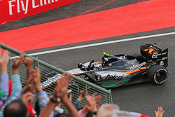 Серхио Перес, Sahara Force India F1 VJM08 в конце гонки
