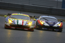 #71 AF Corse Ferrari 458 GTE: Davide Rigon, James Calado and #72 SMP Racing Ferrari 458 GTE: Andrea Bertolini, Viktor Shaitar, Alexey Basov