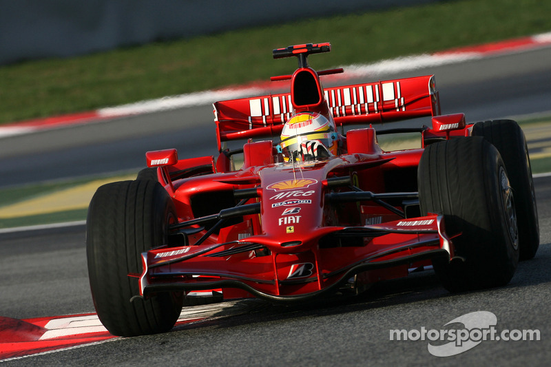 Luca Badoer, Test Pilotu, Scuderia Ferrari, F2008