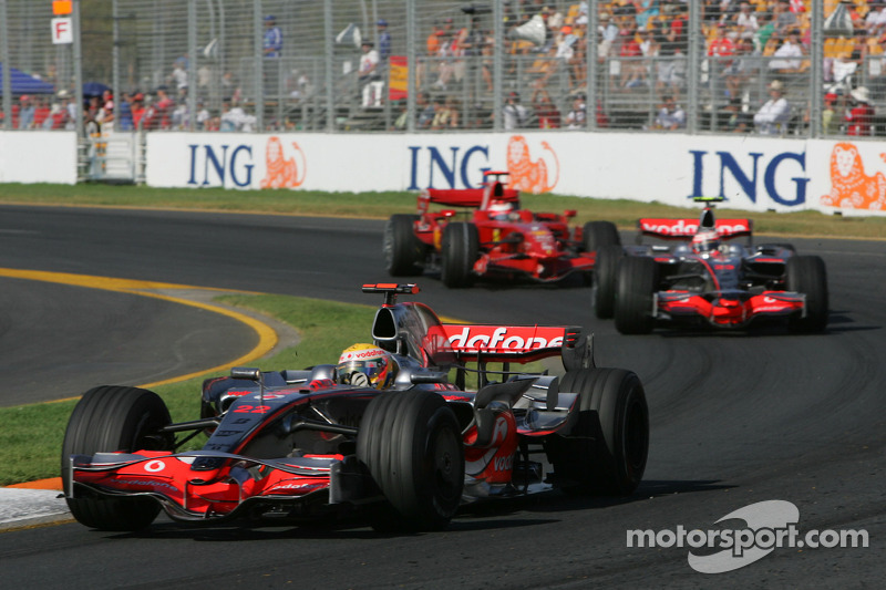 2008 Avustralya GP: Lewis Hamilton, McLaren Mercedes MP4-23