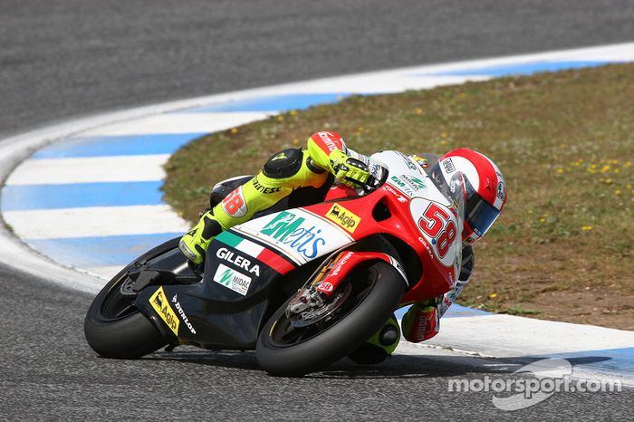 2008 Portugal con la Gilera 250cc