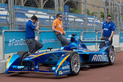Amlin Andretti in de pitlane