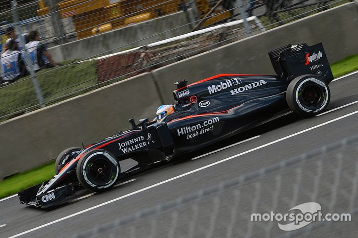 Fernando Alonso, McLaren MP4-30, 2015