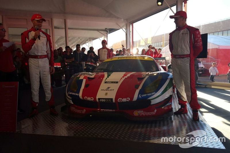 Presentatie Ferrari 488 GTE