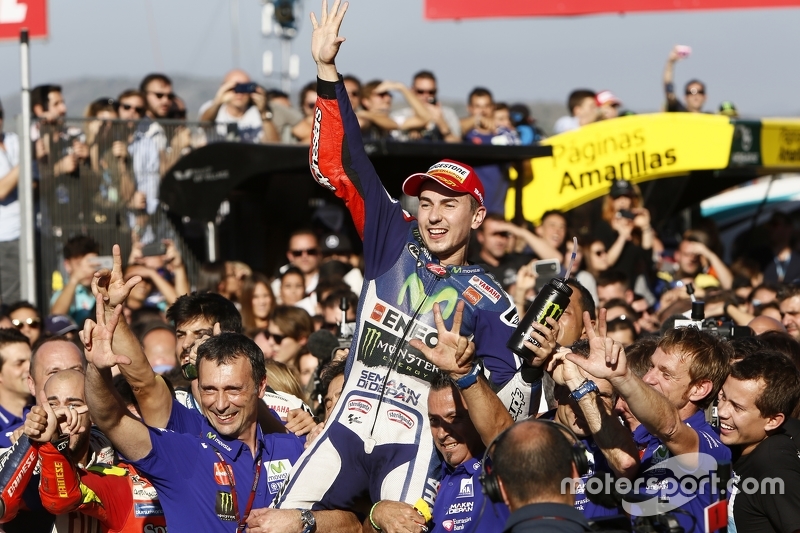 1. und MotoGP-Champion 2015: Jorge Lorenzo, Yamaha Factory Racing