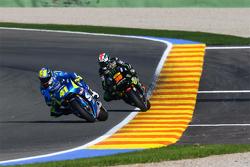 Aleix Espargaro, Team Suzuki MotoGP et Bradley Smith, Tech 3 Yamaha