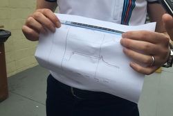 Dados da Williams sobre temperatura do pneu de Felipe Massa