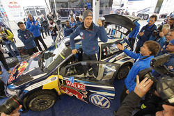 Winner Sébastien Ogier, Volkswagen Motorsport