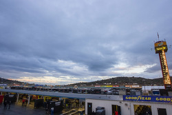 Boxengasse am Phoenix International Raceway