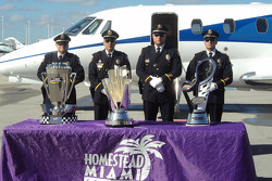 Trophies arrive in Miami