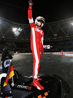 Il vincitore Sebastian Vettel