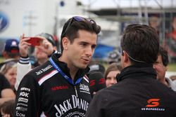 Rick Kelly, Nissan Motorsports with the media