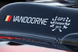 The car of Stoffel Vandoorne, ART Grand Prix