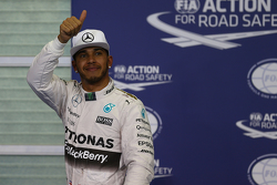 Segundo lugar clasificatorio Lewis Hamilton, Mercedes AMG F1 Team