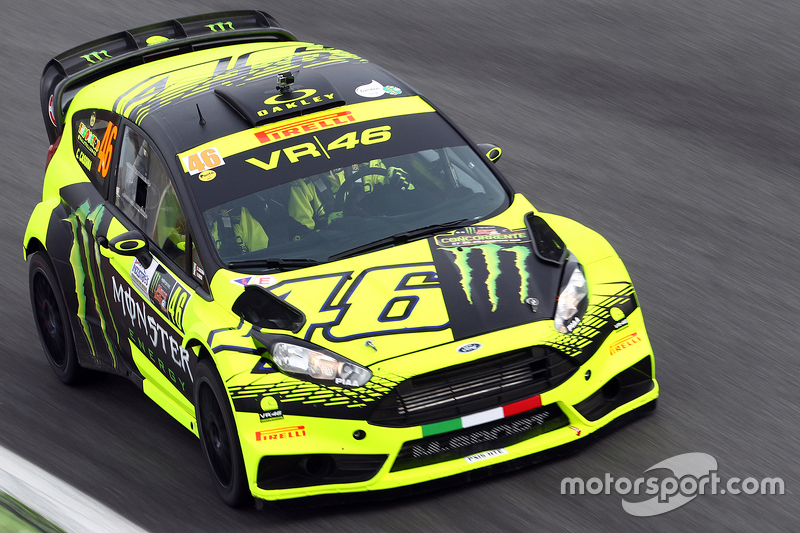 Valentino Rossi e Carlo Cassina, Ford Fiesta