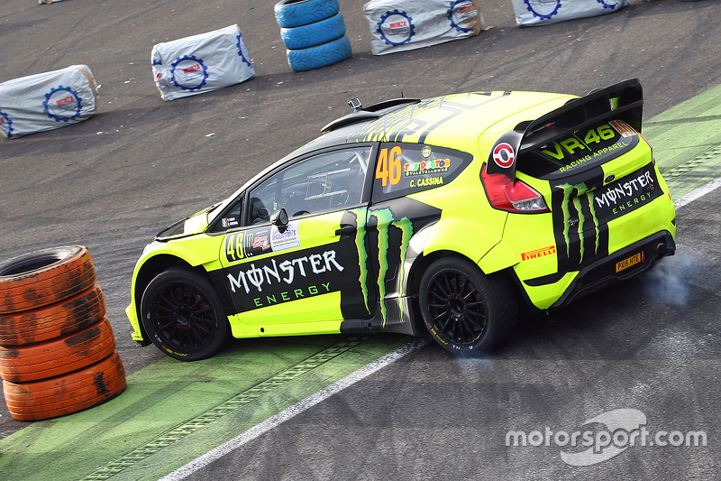 Valentino Rossi e Carlo Cassina, Ford Fiesta