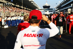 Will Stevens, Manor Marussia F1 Team op de grid