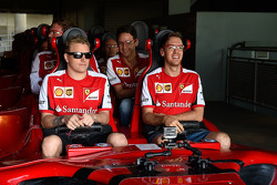 Kimi Raikkonen en Sebastian Vettel, Ferrari