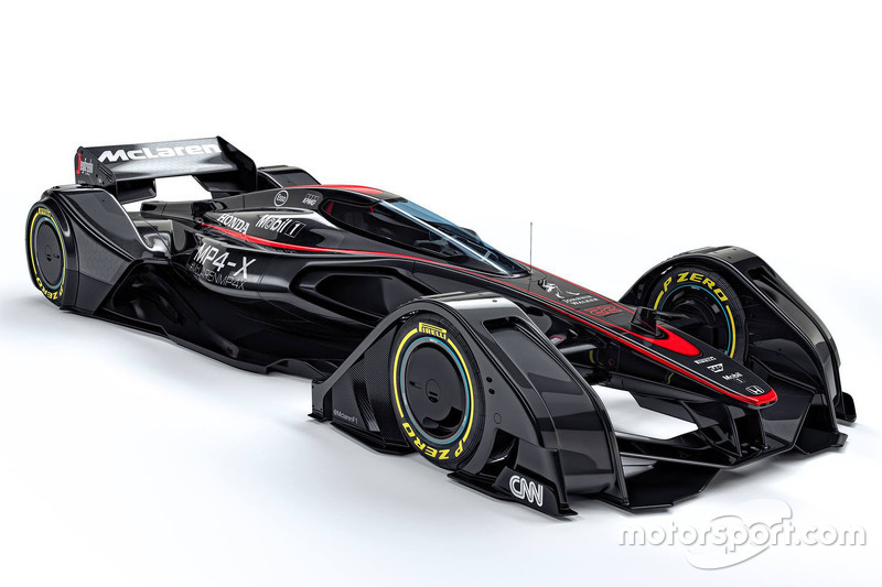 El McLaren MP4-X  Concepto