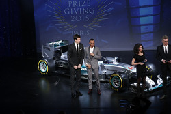 Lewis Hamilton, Mercedes AMG F1 with Toto Wolff, Mercedes AMG F1 Shareholder and Executive Director