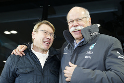 Mika Hakkinen en Dr. Dieter Zetsche