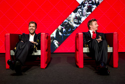 Sebastian Vettel con Kimi Raikkonen