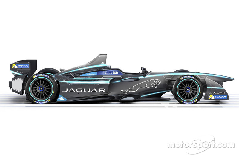 Jaguar Formula E renk düzeni