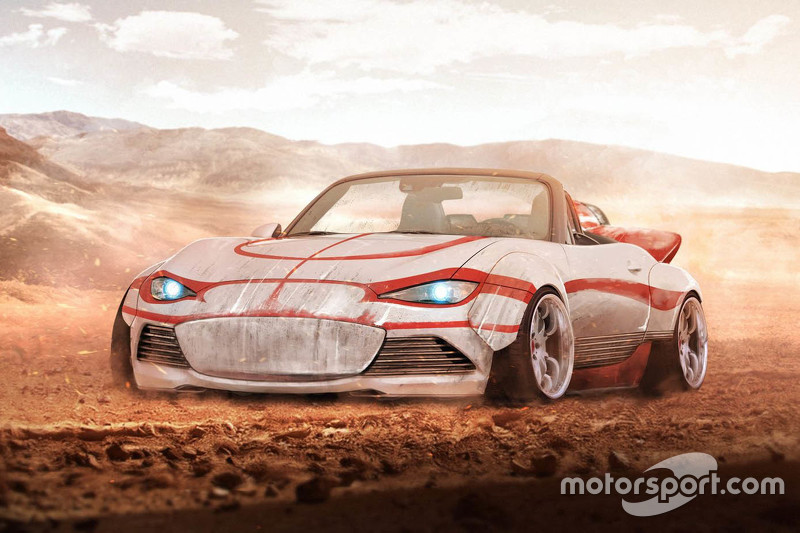 Luke Skywalker, Mazda MX-5 Land Speed edition