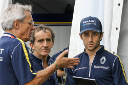 Jean-Paul Driot, Alain Prost and Nicolas Prost