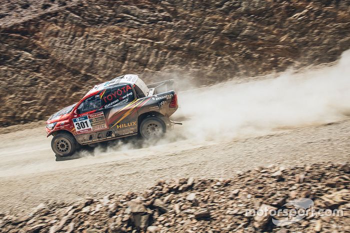 #301 Toyota: Giniel de Villiers, Dirk Von Zitzewitz