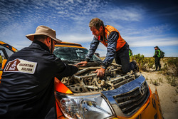 Problemsuche bei der Dakar