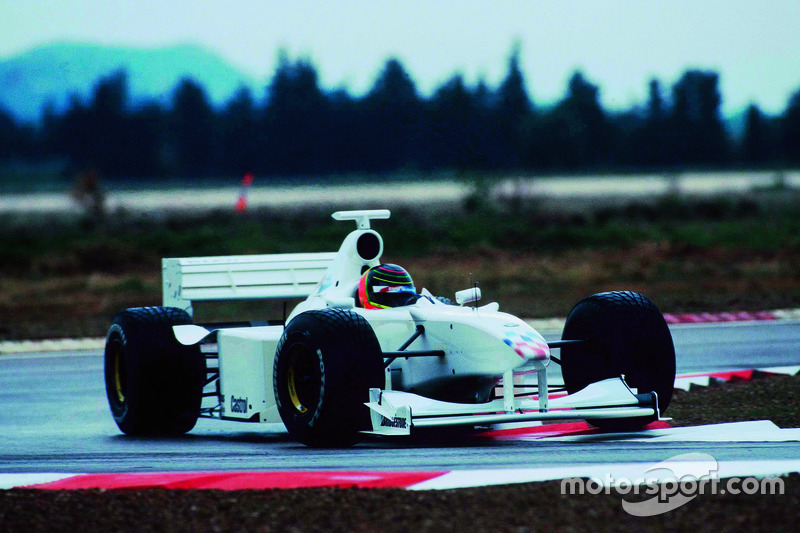 F1 BMW Test Jörg Müller with Williams Chassis of 1998