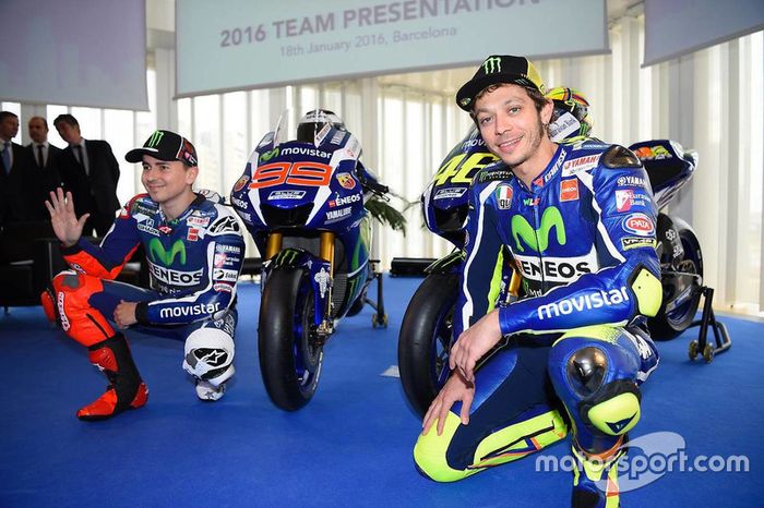 Jorge Lorenzo y Valentino Rossi, Yamaha Factory Racing