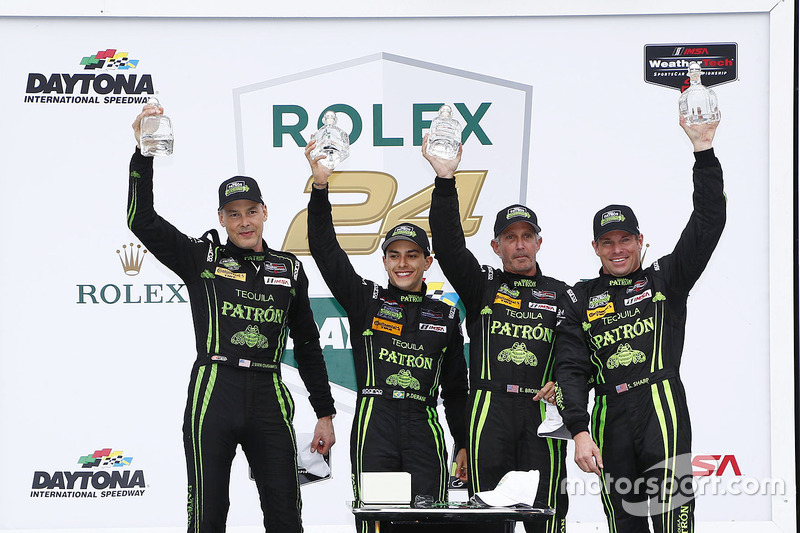 Scott Sharp, Ed Brown, Johannes van Overbeek e Pipo Derani