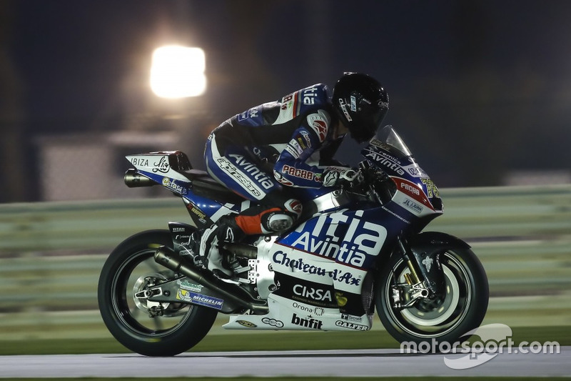 Loris Baz (Ducati), gestürzt