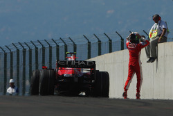 Motorschaden: Felipe Massa, Scuderia Ferrari, F2008