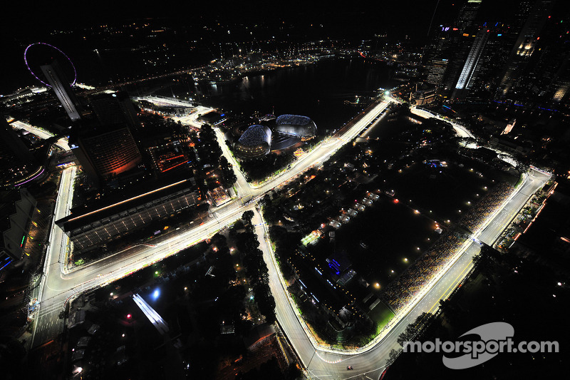 Neuland für die Formel 1: Marina Bay Circuit und Rennen unter Flutlicht