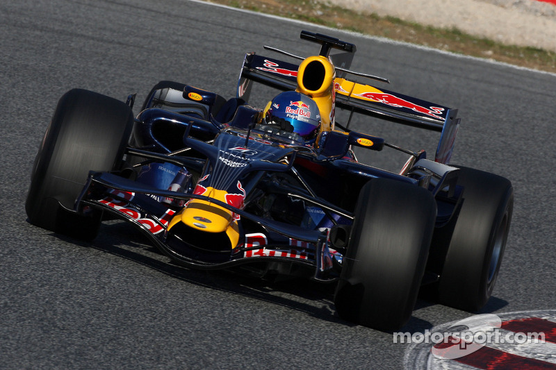 Sébastien Loeb, pilote d'essai Red Bull Racing