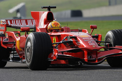 Valentino Rossi tes Ferrari F2008