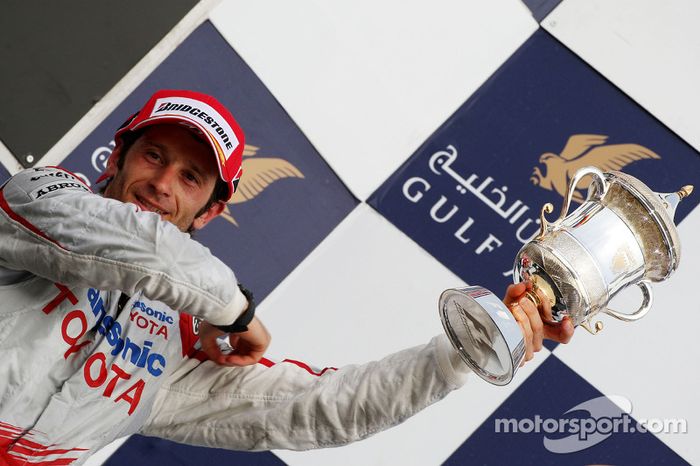 Podio: tercer lugar Jarno Trulli, Toyota F1 Team